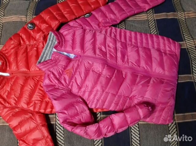 Лыж.разминочные куртки S 40-42 пух adidas
