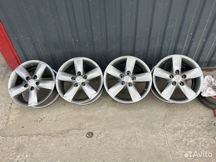 Диски Nissan R16 5/114.3 Графит