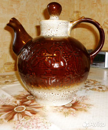 Чайники и молочник керамика СССР