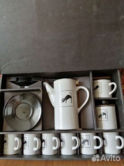 Кофейный сервиз новый