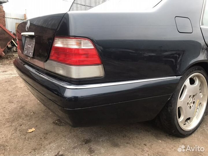 Задний бампер W140 рестайлинг