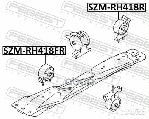 Подушка двс задняя Suzuki Baleno SY419 95-01 S