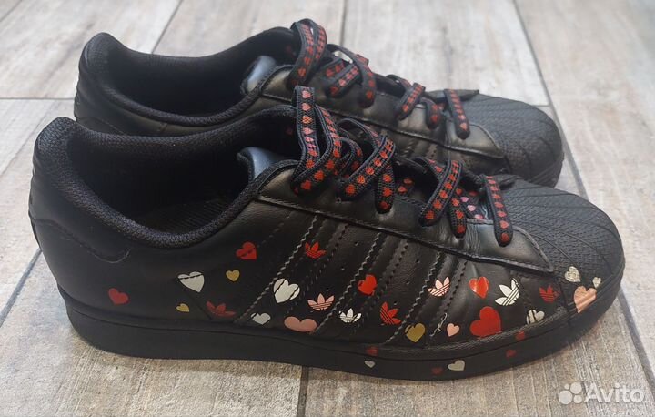 Кеды кроссовки Adidas superstar, 39 размер