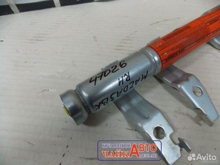 Подушка безопасности (шторка) правая Mazda 3 BK