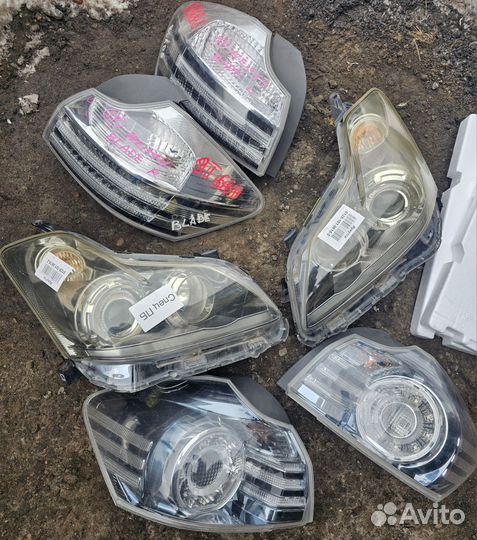 Фары, фонари Toyota Blade, Auris, рестайлинг
