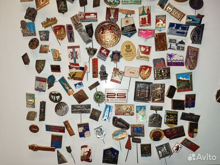 Значки города СССР