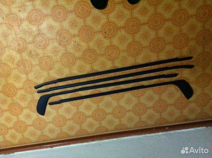 Черные молдинги окон (Mobis) для Kia Cerato 3