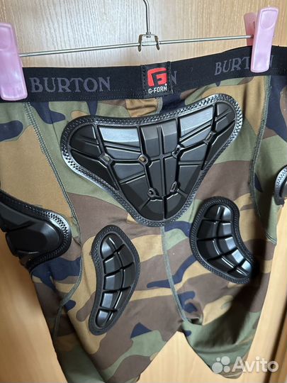 Burton шорты защитные