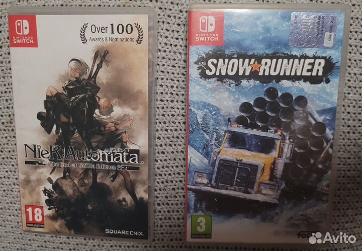 Игры для nintendo switch катриджи