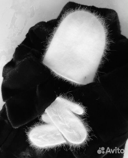 Комплект из пуха норки на заказ