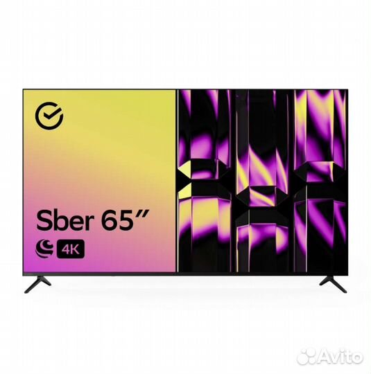 Телевизор Sber SDX-65U4124B 65 дюймов