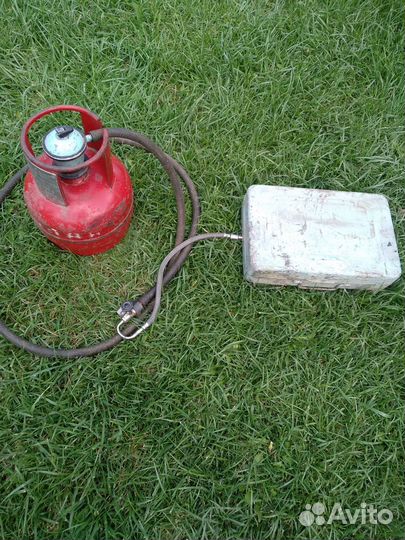 Плитка газовая туристическая с баллонами