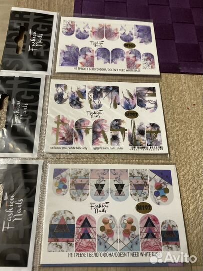 Слайдеры для ногтей