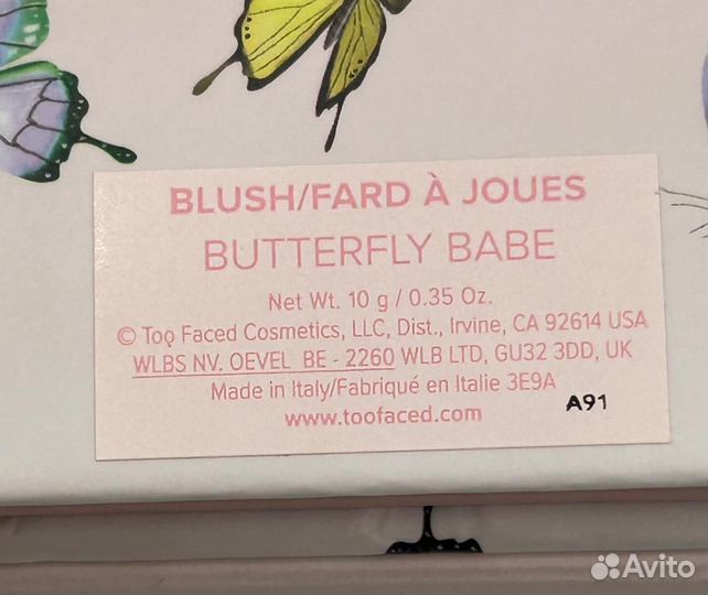 Too Faced Румяна TOO femme