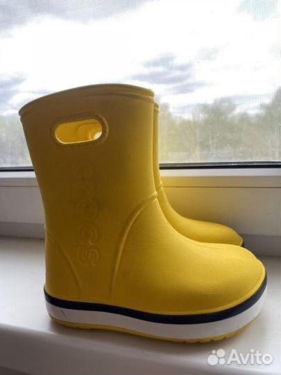 Резиновые сапоги crocs с9