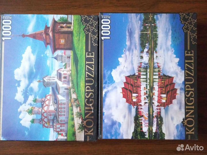 Новые пазлы 500 1000