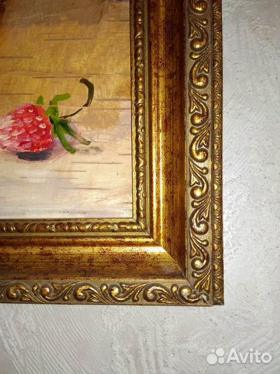 Картина береста масло