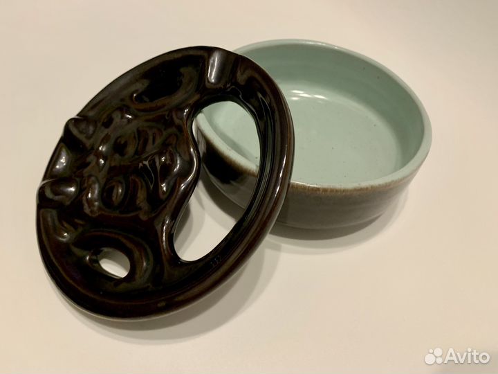 Пепельница Черт. Керамика СССР