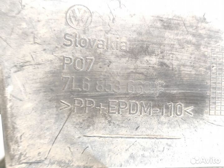 Рамка фары противотуманной Volkswagen Touareg 2002