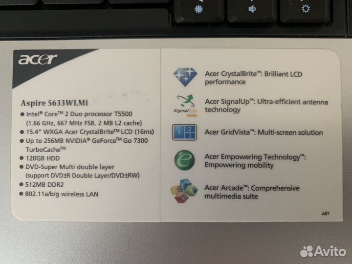 Ноутбук Acer 5630