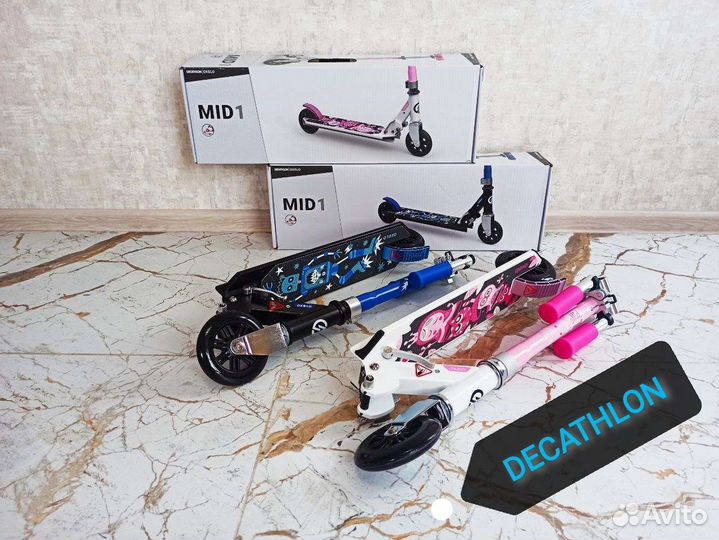 Самокаты для девочек Decathlon (на рост 90-150см)