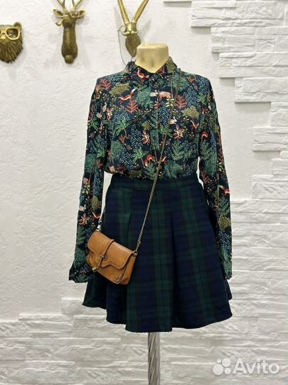 Юбка шотландка в клетку