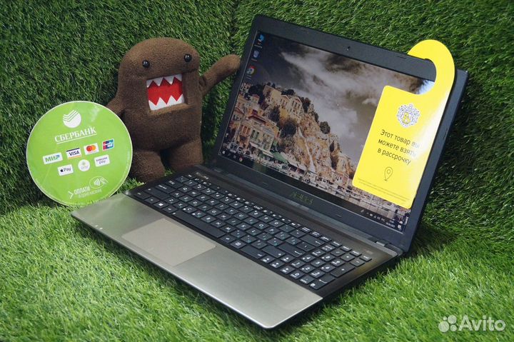Мощный asus / Core i7 / 8 озу / SSD 480 Гб / 610M