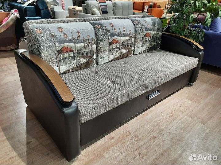 Прямой диван, диван кровать, Анири 190-1