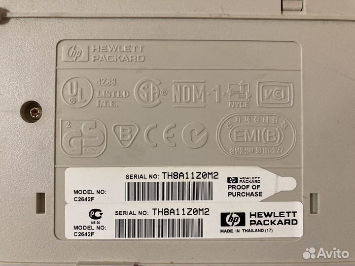 Принтер струйный hp deskjet 420