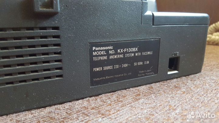 Телефон факс Panasonic kf-f130