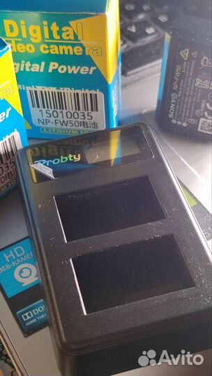 Аккумуляторы NP - fw 50 зарядное устрой