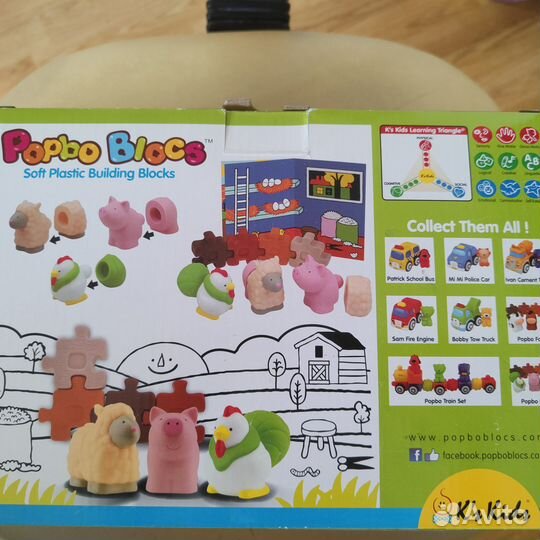 Игровой набор Popbo Blocs - Ферма