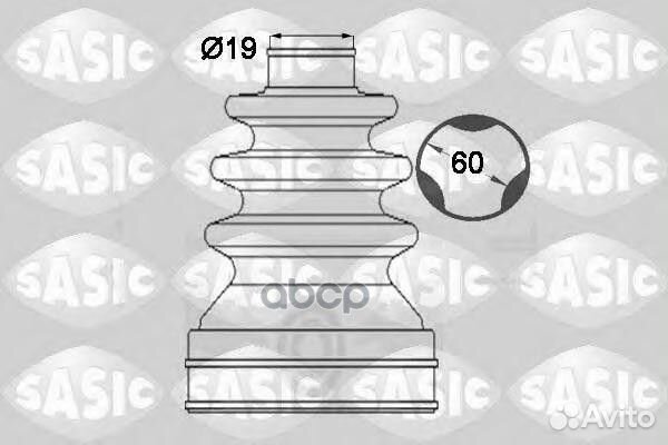 Пыльник шруса renault scenic 2 04- внутр. 19040