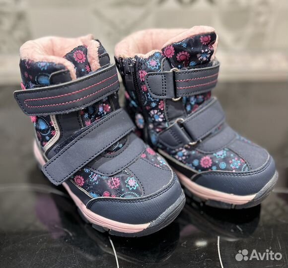 Зимние ботинки для девочки 26 размер