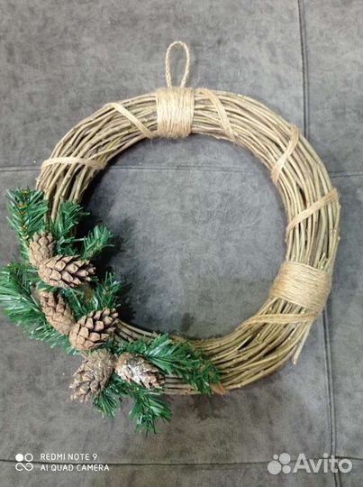 Украшения ручной работы, венок, поделки