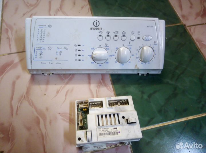 Плата управления стиральной машины индезит