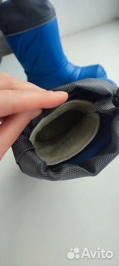 Детские резиновые сапоги 30-31