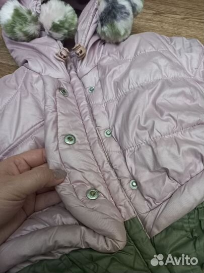 Комбинезон очень теплый зимний orby на девочку