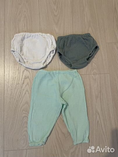 Муслиновая одежда для малышей