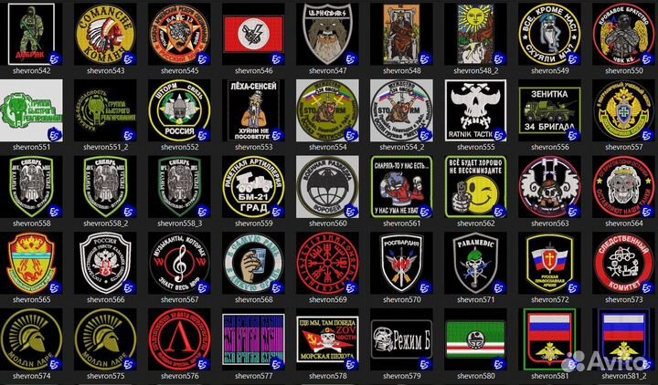 Нашивки на одежду