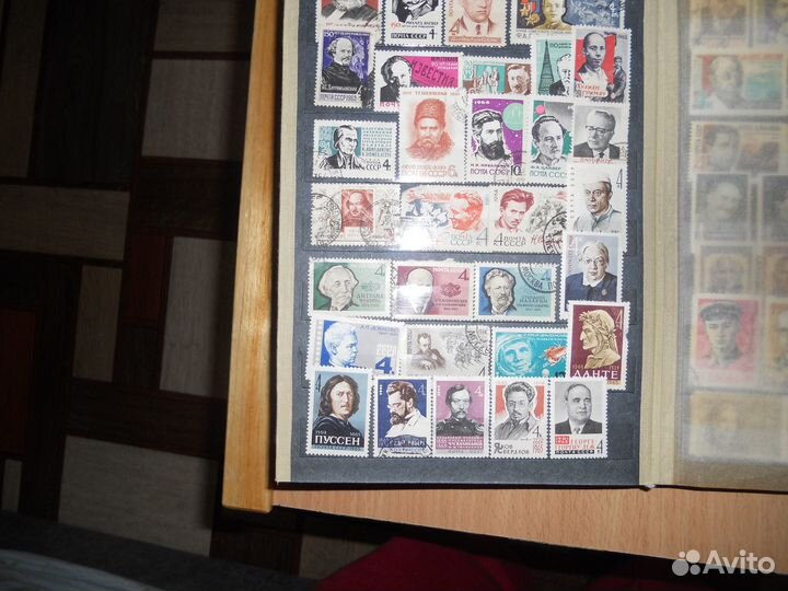 Почтовые марки СССР личности 1961-1991 г