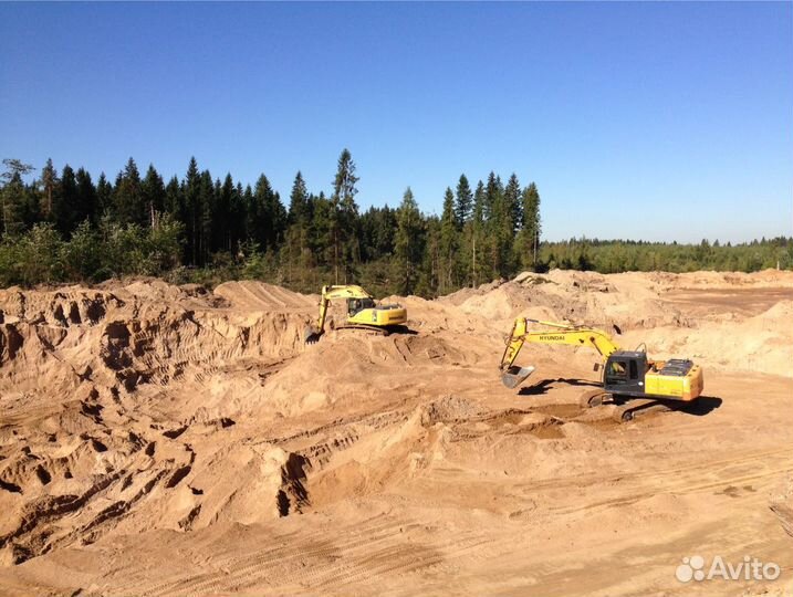 Продаётся карьер строительного песка, запасы 4 млн