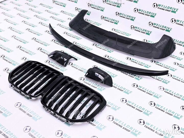 Спойлеры решетка крышки зеркал М стиль BMW X7 G07
