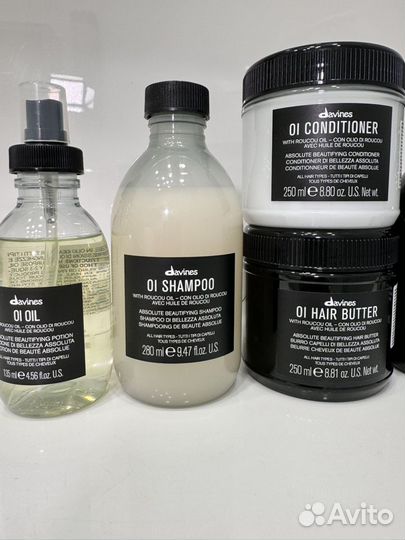 Davines oi шампунь кондиционер масло гель маска