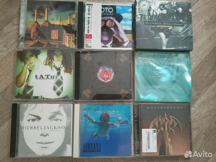 CD диски музыка импортные
