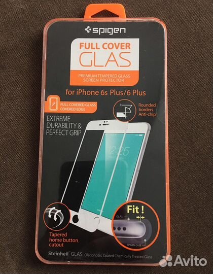 Стекло Spigen для iPhone 6 Plus