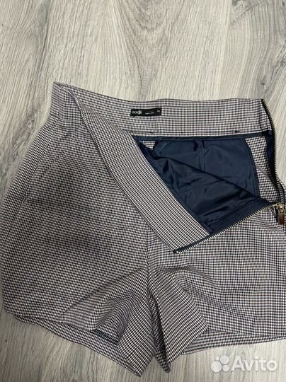 Шорты в клетку