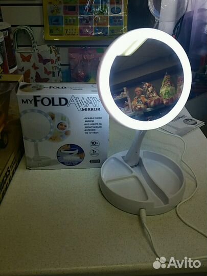 Зеркало LED с подсветкой с увеличением