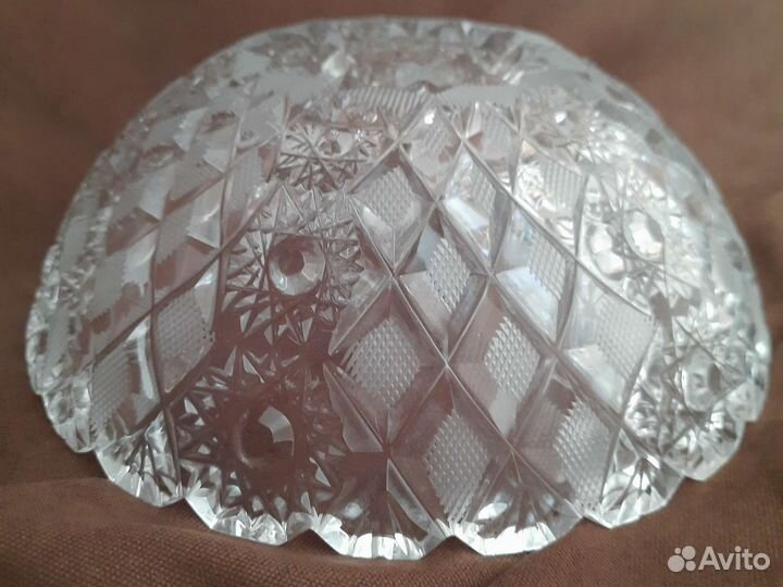 Блюдо хрусталь СССР