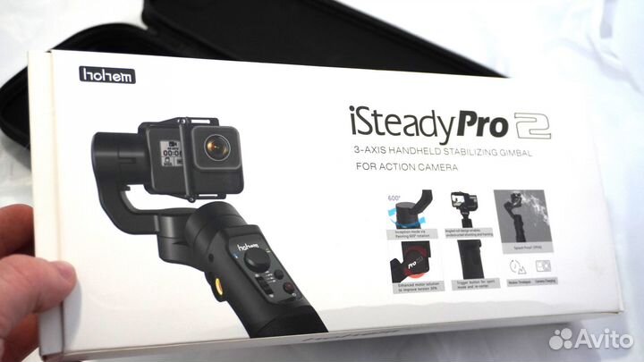 Стабилизатор трехосевой hohem iSteady Pro 2